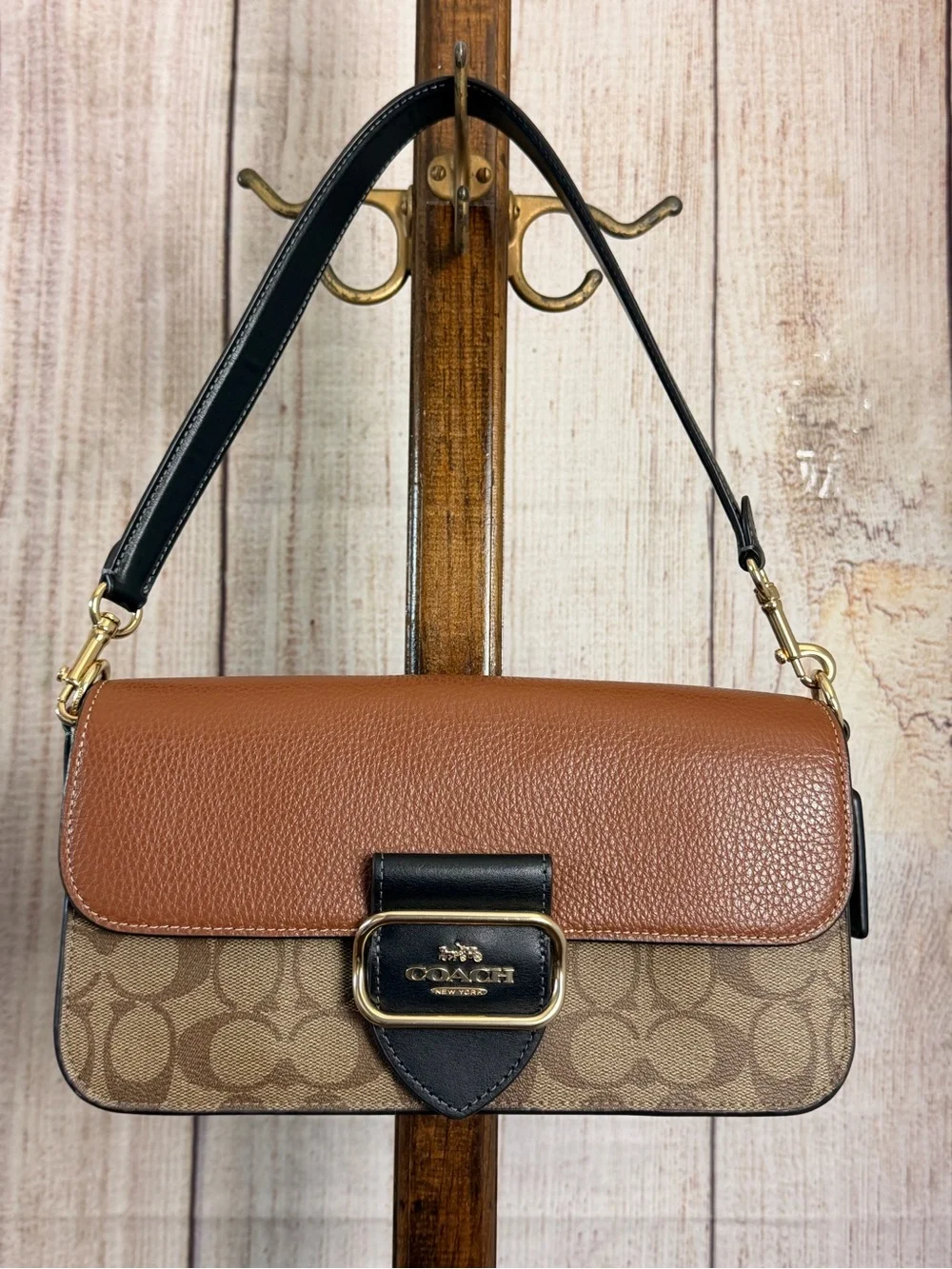 Coach Morgan Colorblock Signature Womens Crossbody/Shoulder Bag